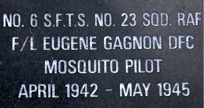 Dunnville Eugene Gagnon plaque